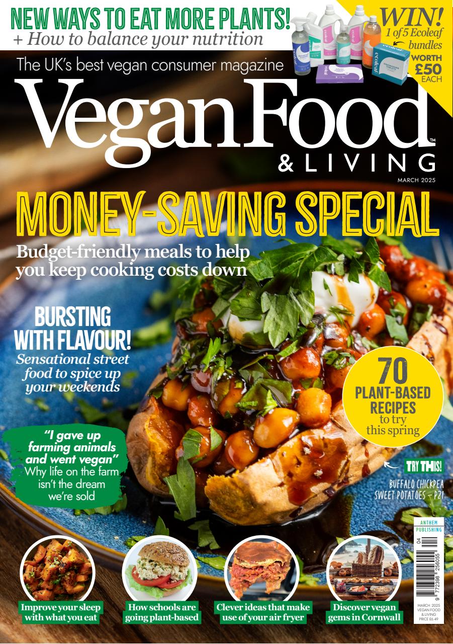 Vegan Food & Living Magazine Preview Pages