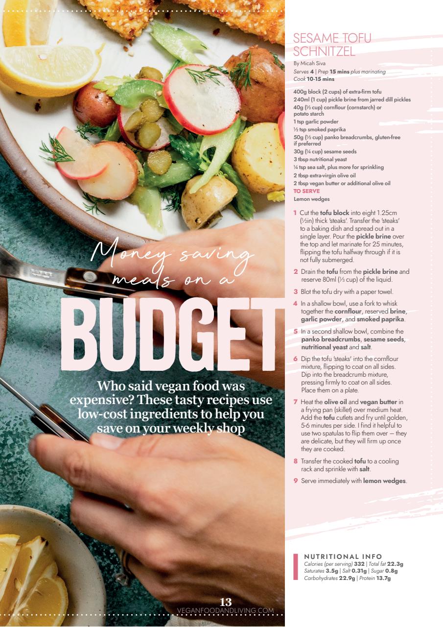 Vegan Food & Living Magazine Preview Pages
