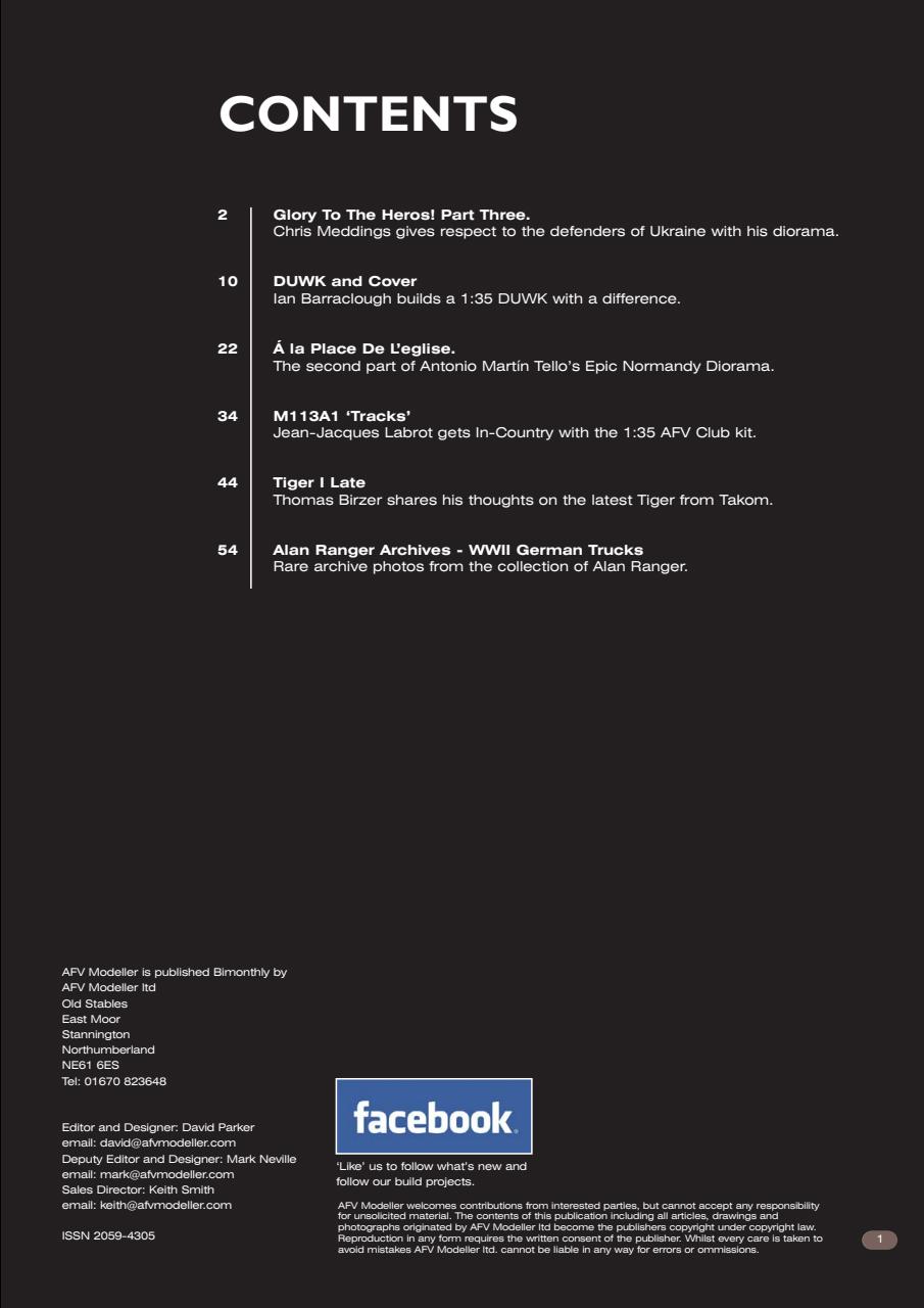 Meng AFV Modeller Preview Pages