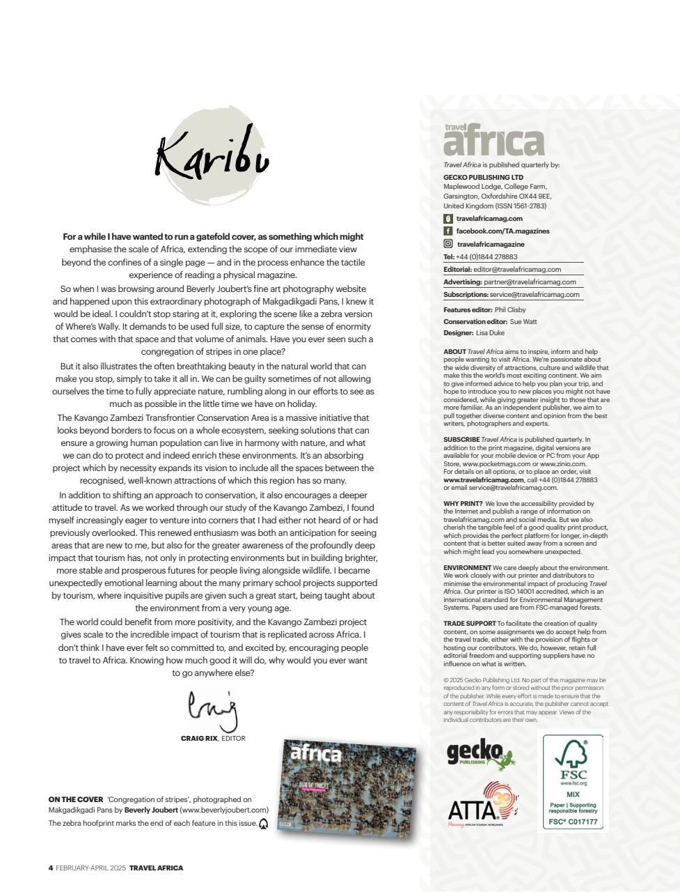 Travel Africa Preview Pages