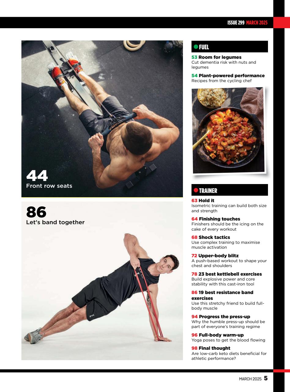 Men's Fitness Preview Pages