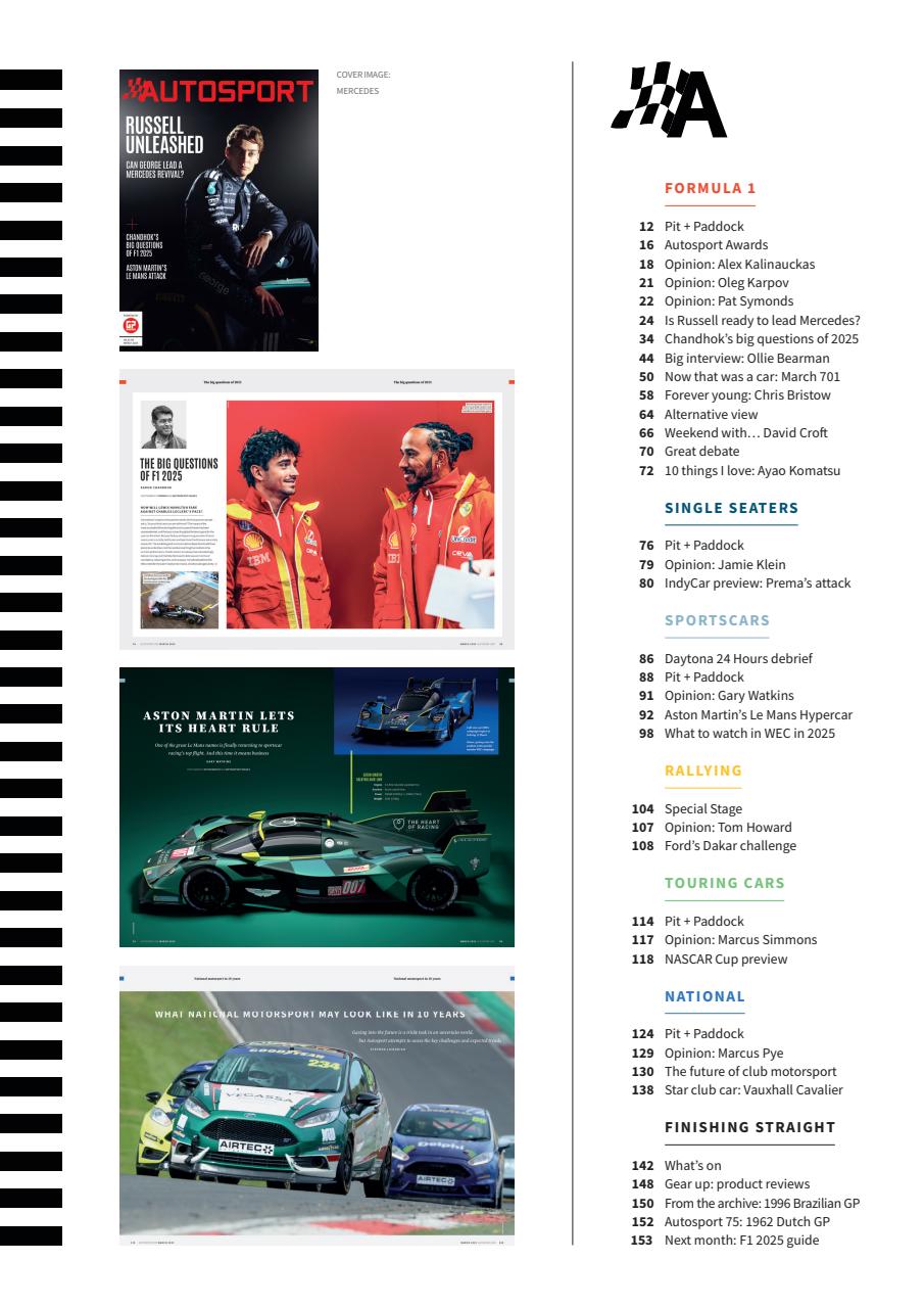 Autosport Preview Pages
