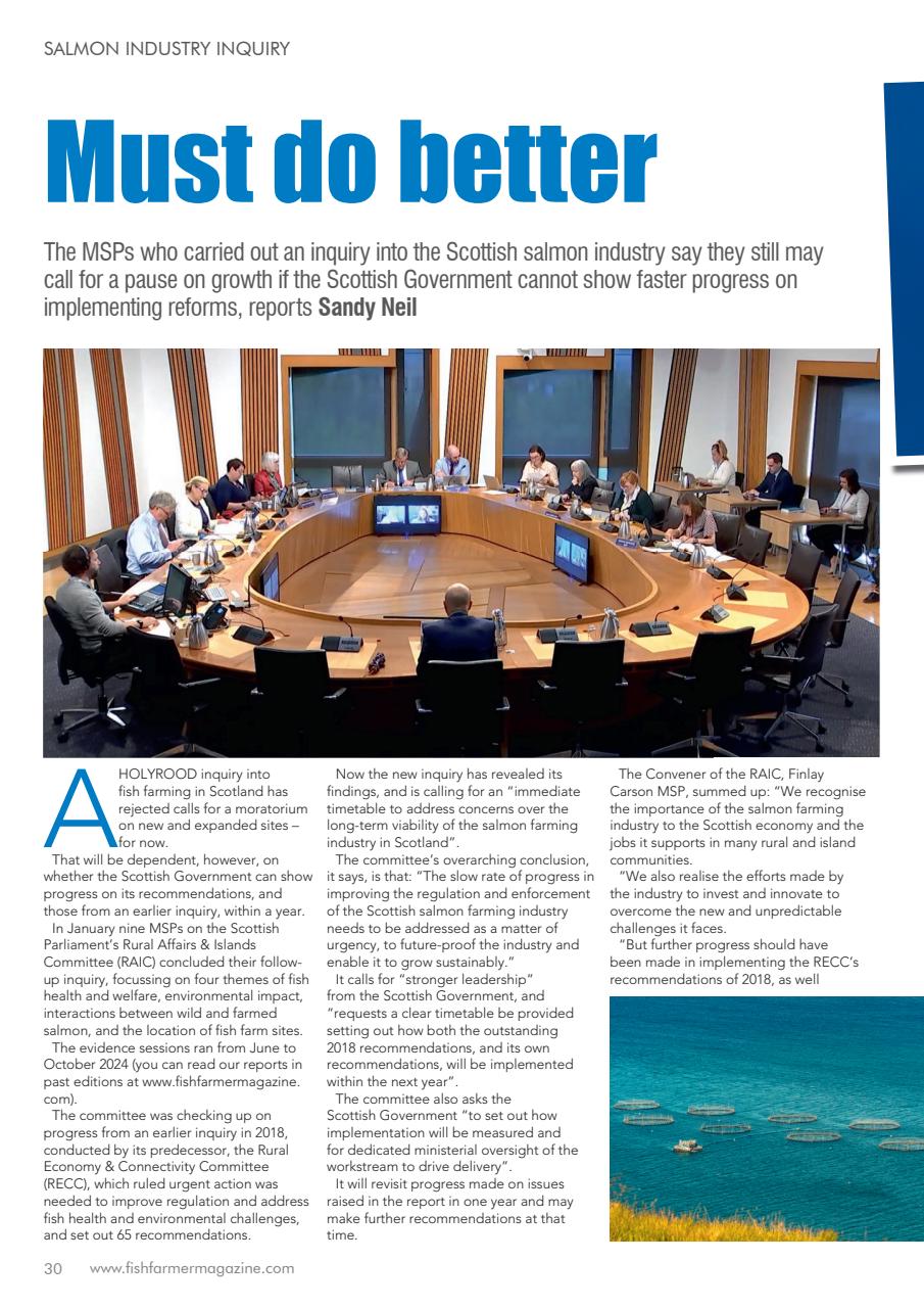 Fish Farmer Magazine Preview Pages