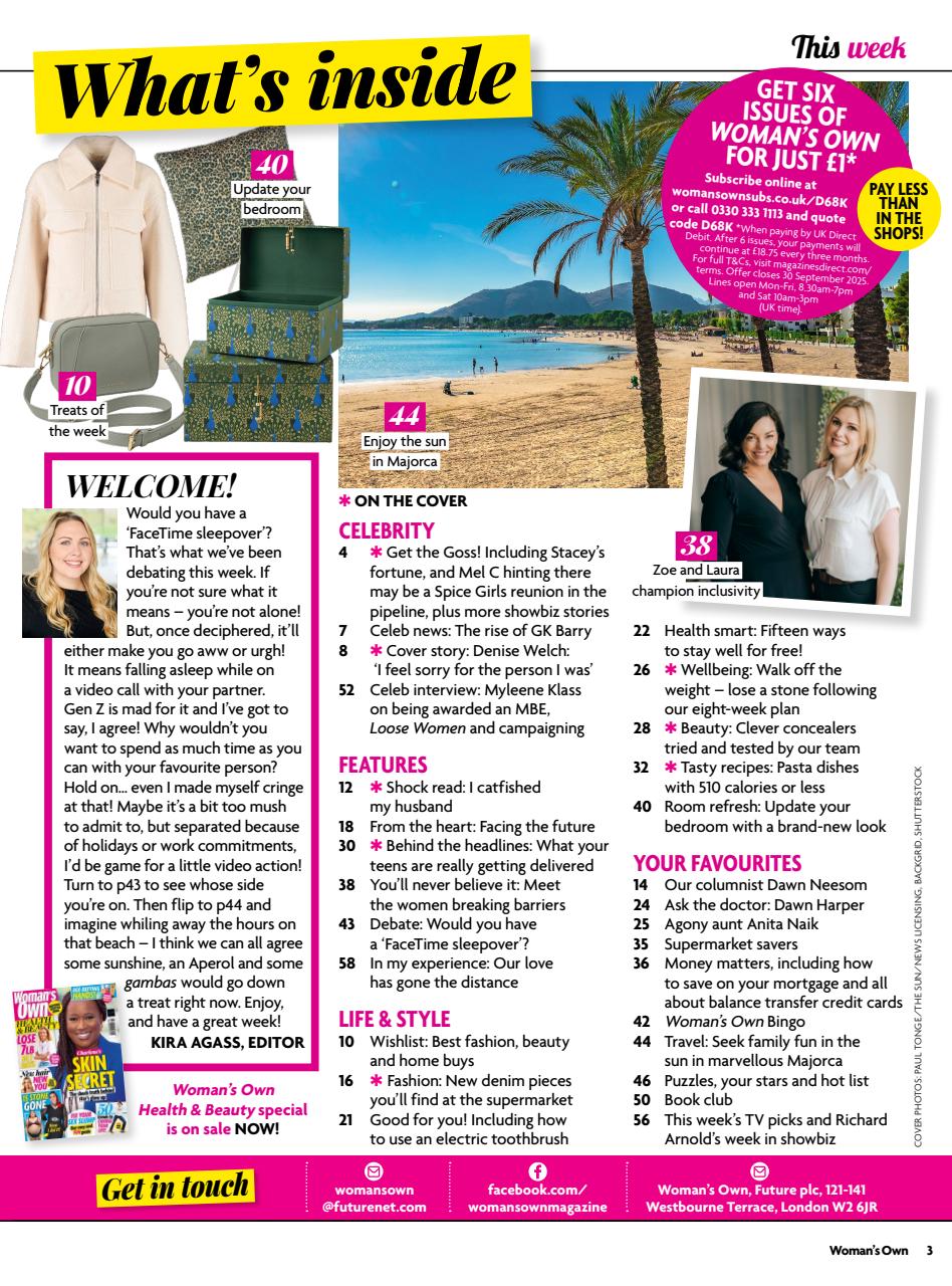 Woman's Own Preview Pages