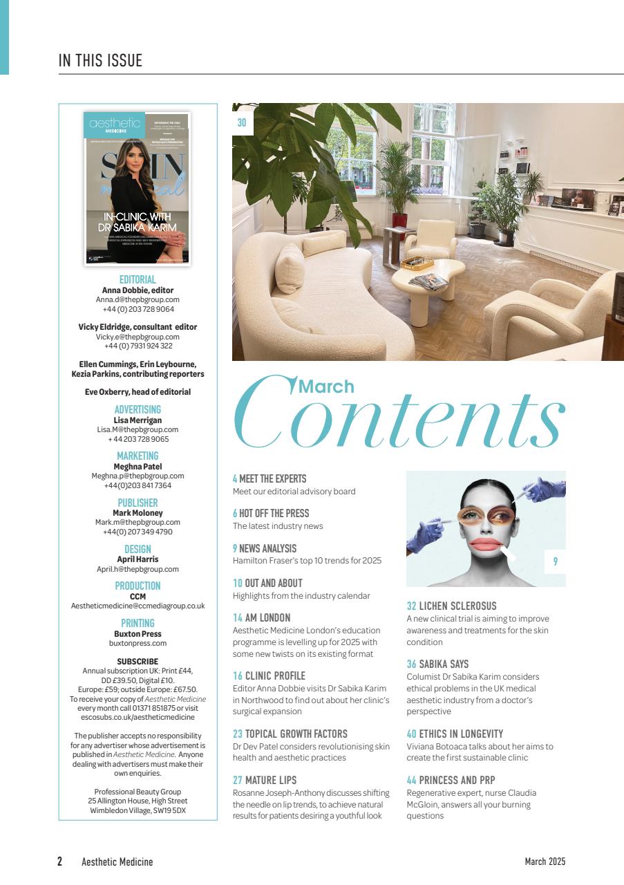 Aesthetic Medicine Preview Pages