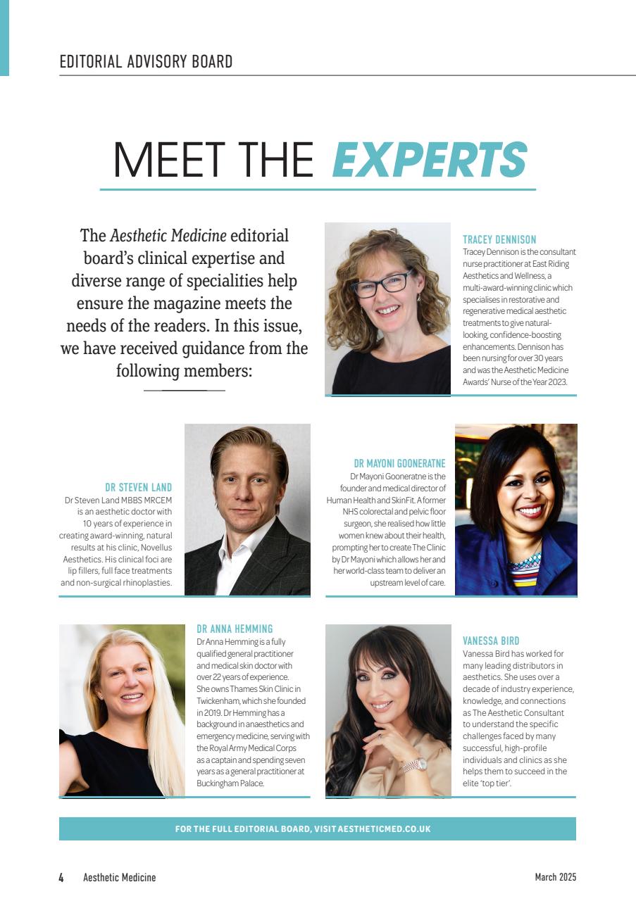 Aesthetic Medicine Preview Pages