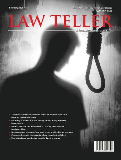 Lawteller – A Legal Awareness Magazine issue 