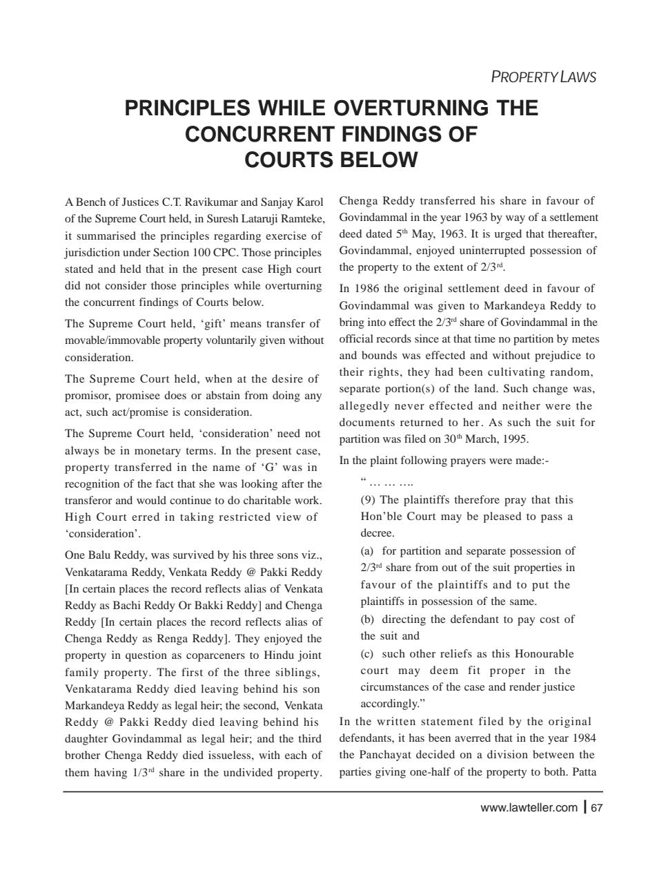 Lawteller – A Legal Awareness Magazine Preview Pages