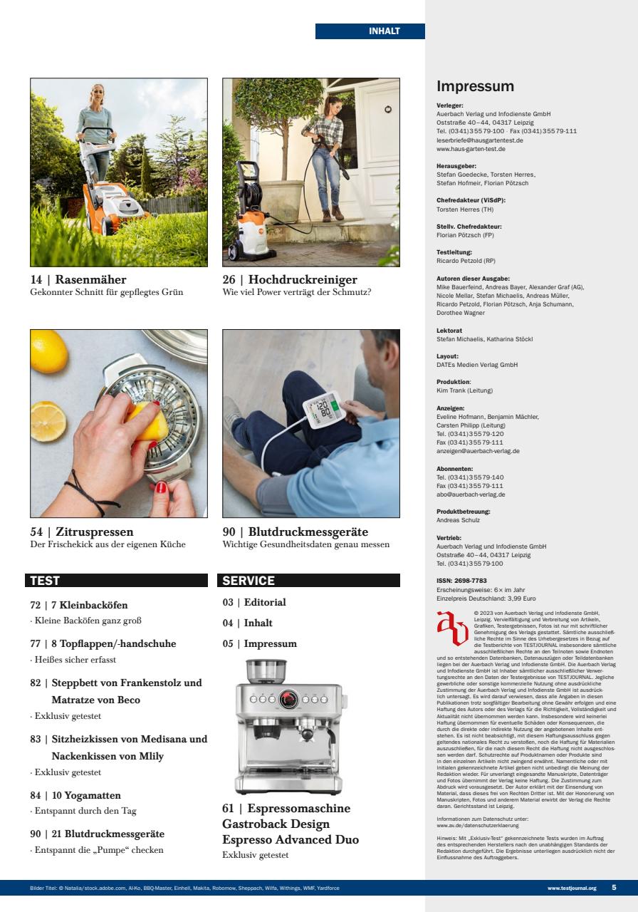 Testjournal Preview Pages