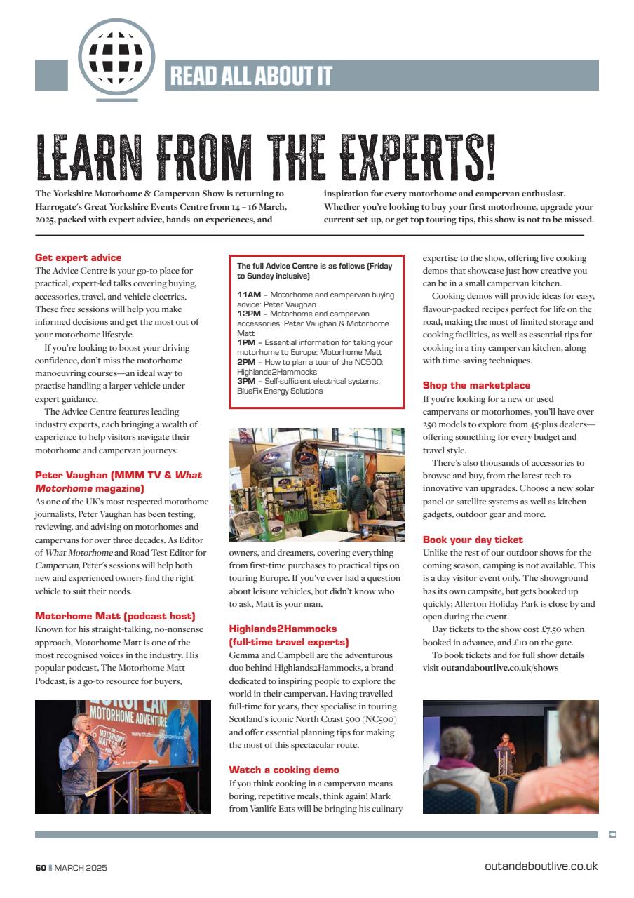 Campervan Preview Pages