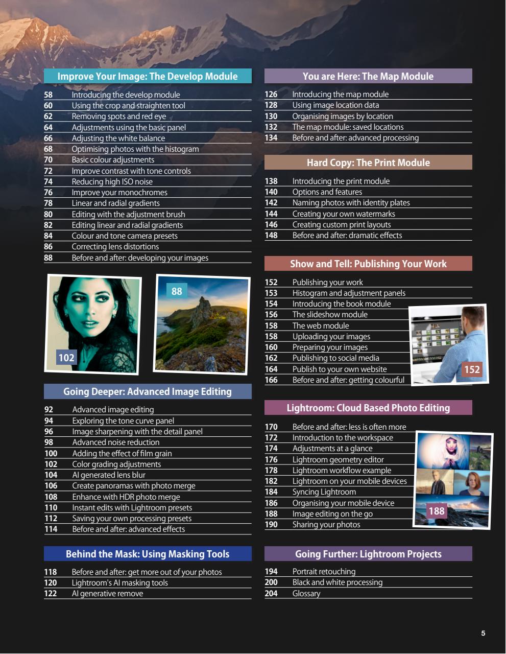 Photoshop Lightroom The Complete Manual Preview Pages