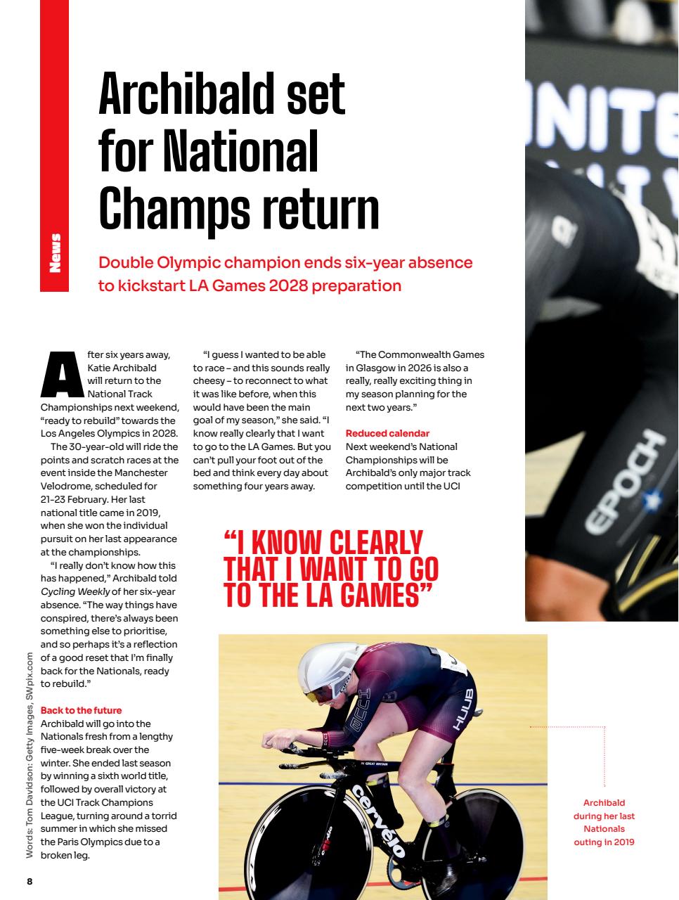 Cycling Weekly Preview Pages