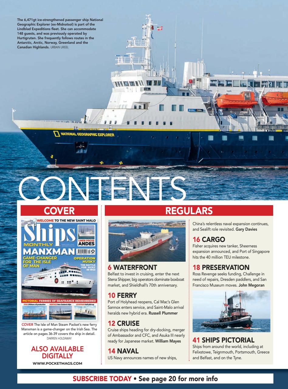 Ships Monthly Preview Pages