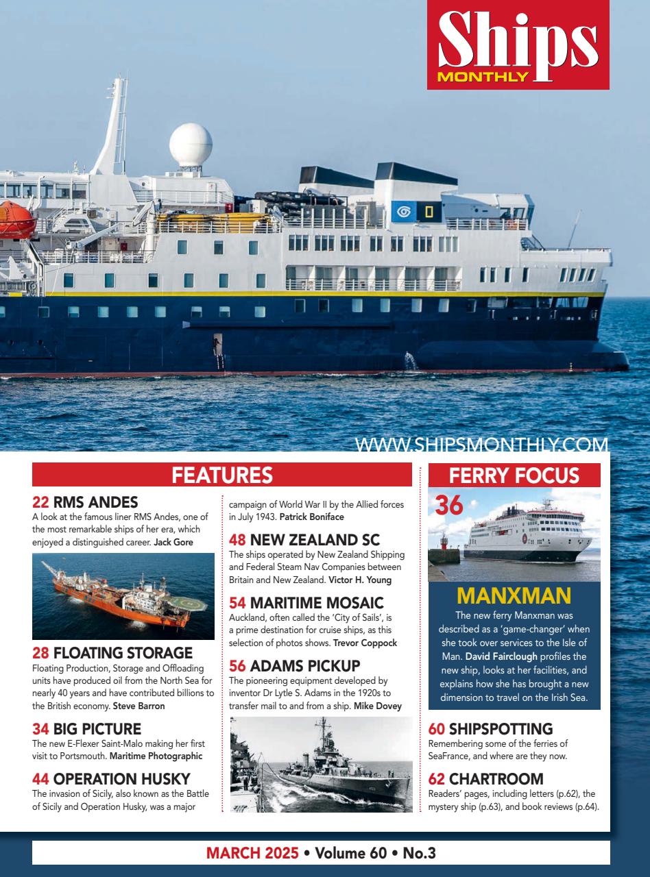 Ships Monthly Preview Pages