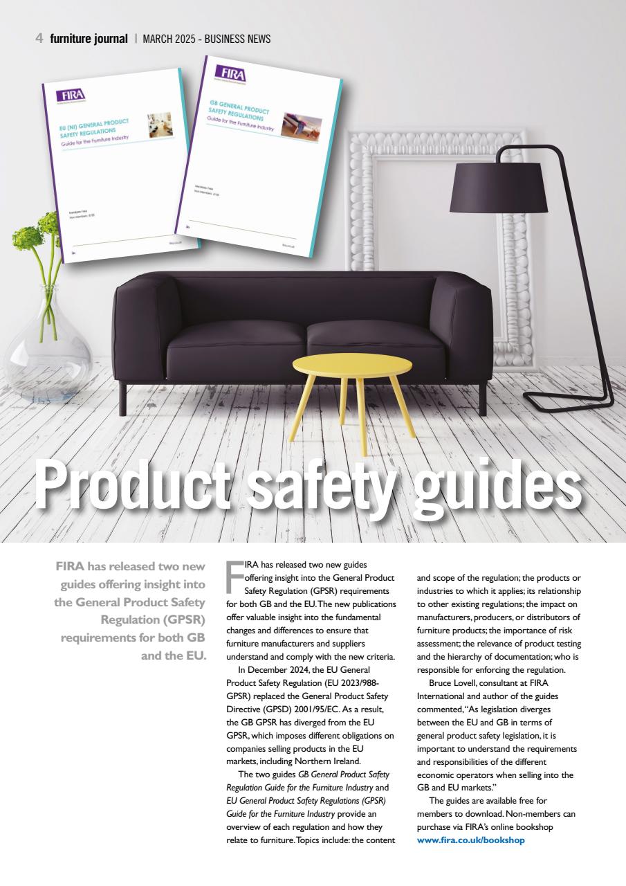 Furniture Journal Magazine Preview Pages