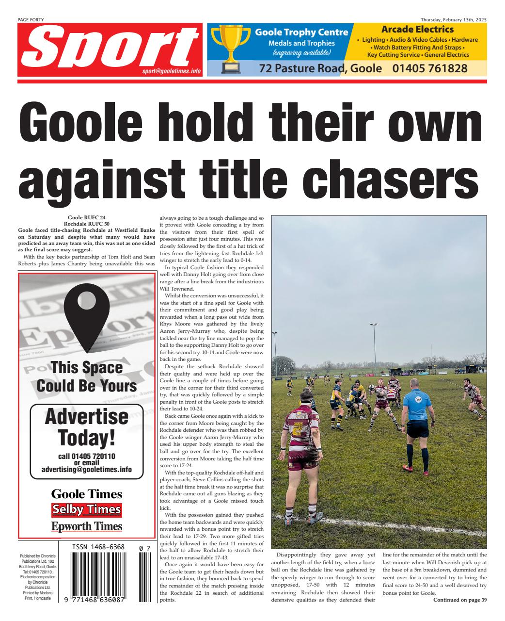 Goole Times Preview Pages