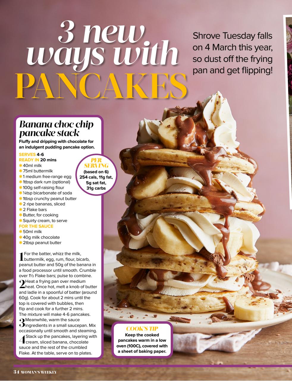 Woman's Weekly Preview Pages