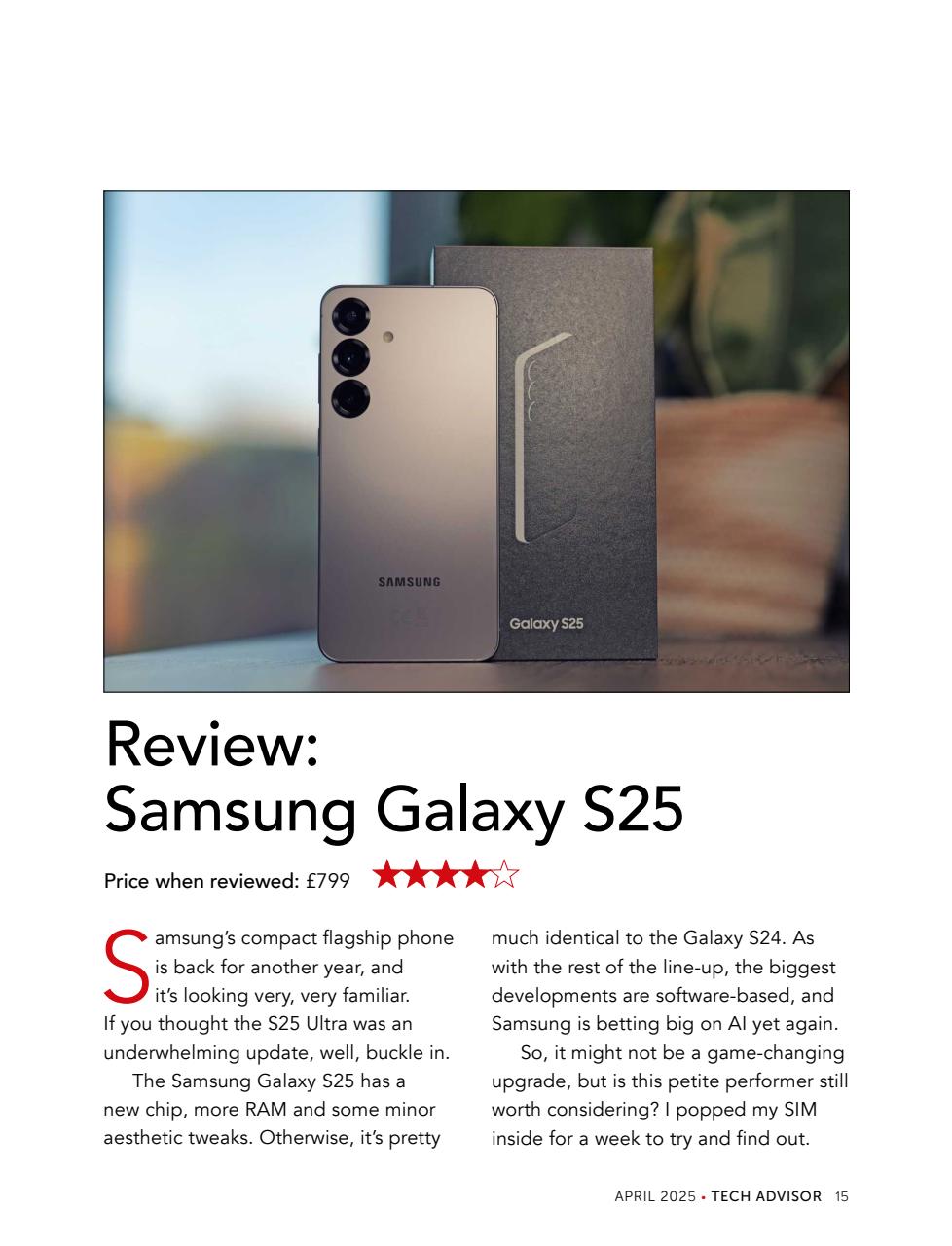 Tech Advisor Preview Pages