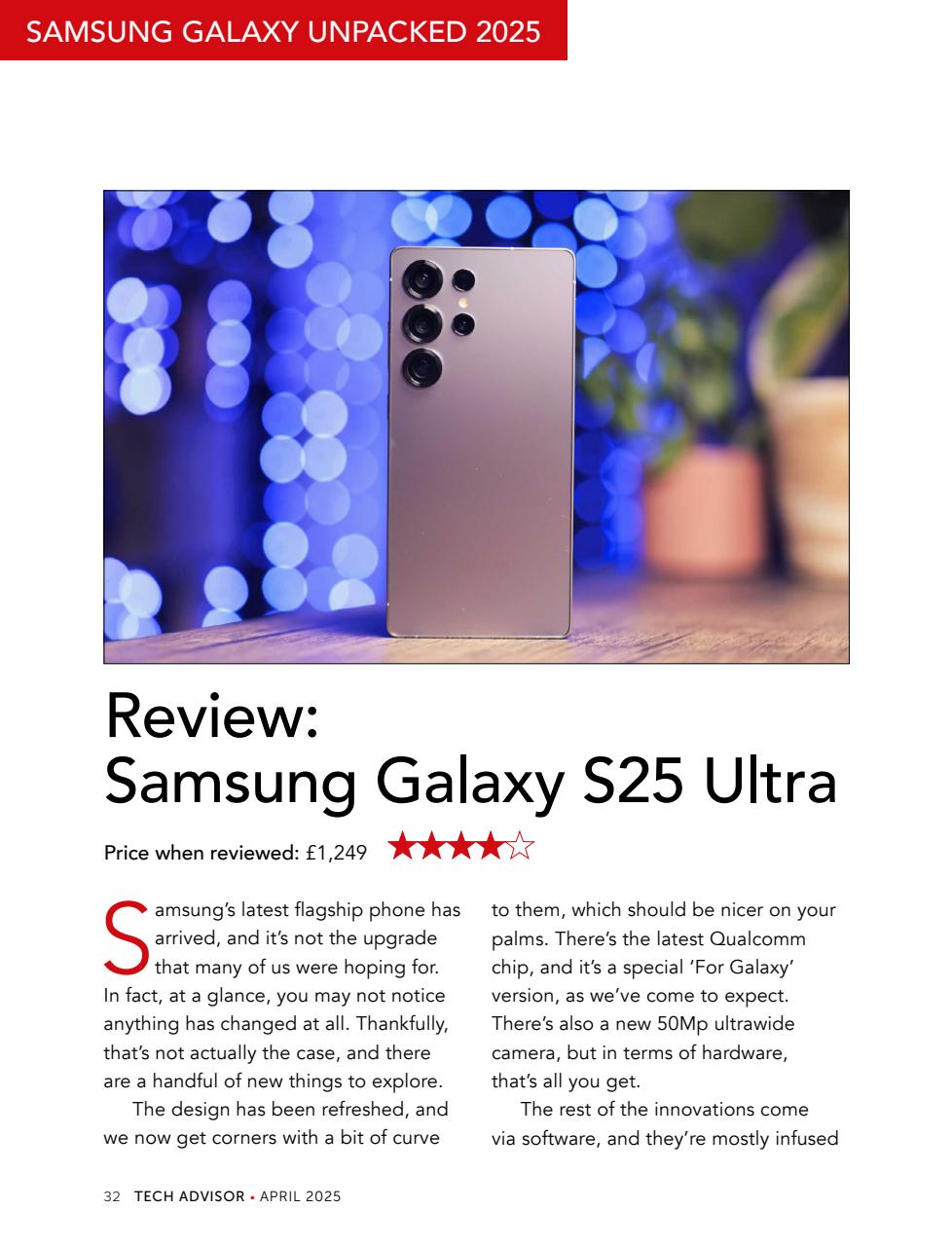 Tech Advisor Preview Pages