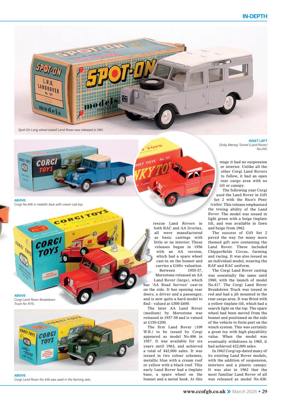 Collectors Gazette Preview Pages