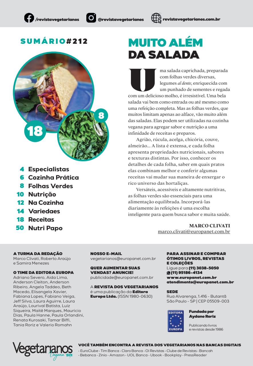 Vegetarianos Preview Pages