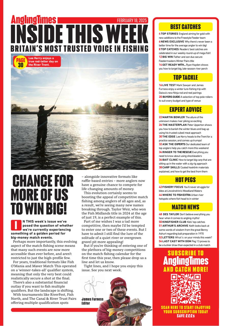 Angling Times Preview Pages