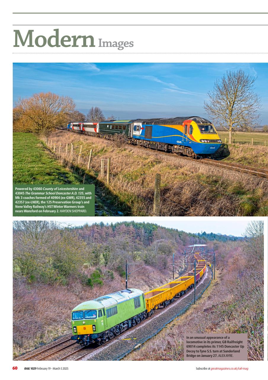Rail Preview Pages