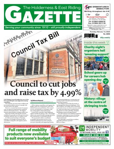 Holderness Gazette February 13, 2025 issue Holderness Gazette February 13, 2025