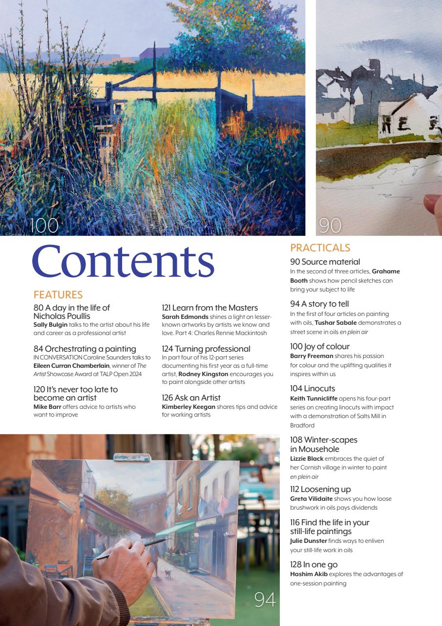 Leisure Painter & The Artist Preview Pages