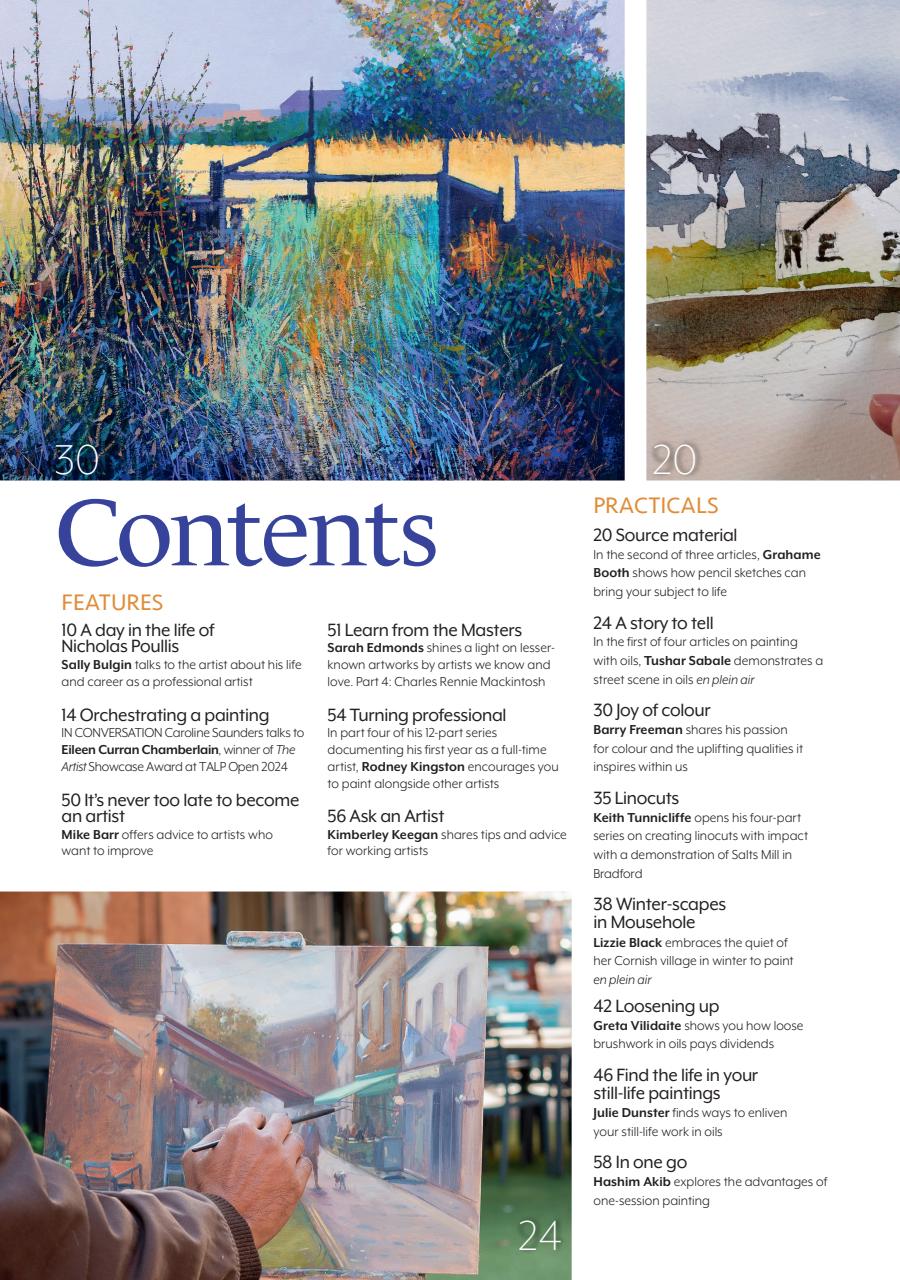 The Artist Preview Pages