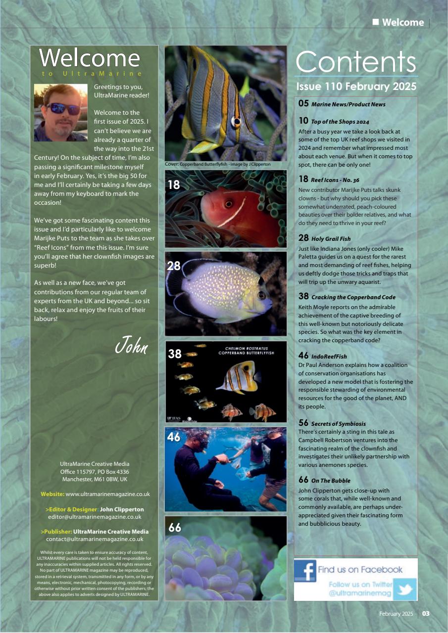 UltraMarine Magazine Preview Pages