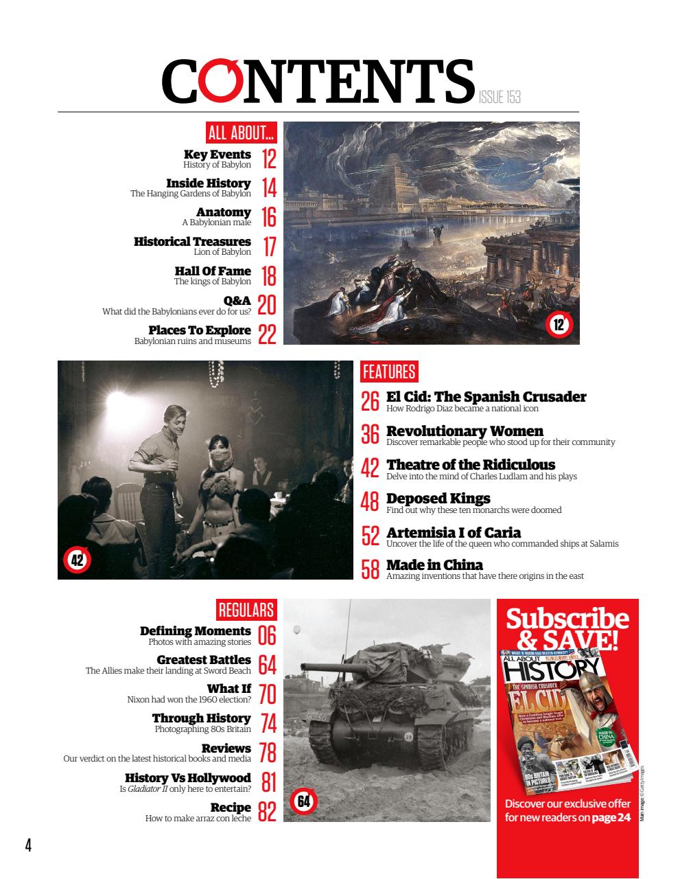 All About History Preview Pages