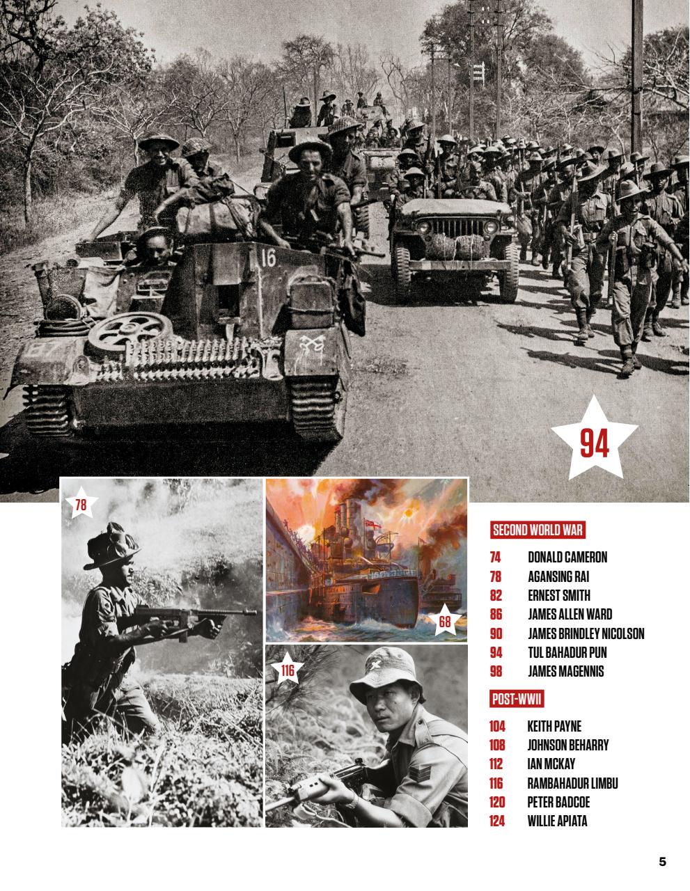 History of War Bookazine Preview Pages