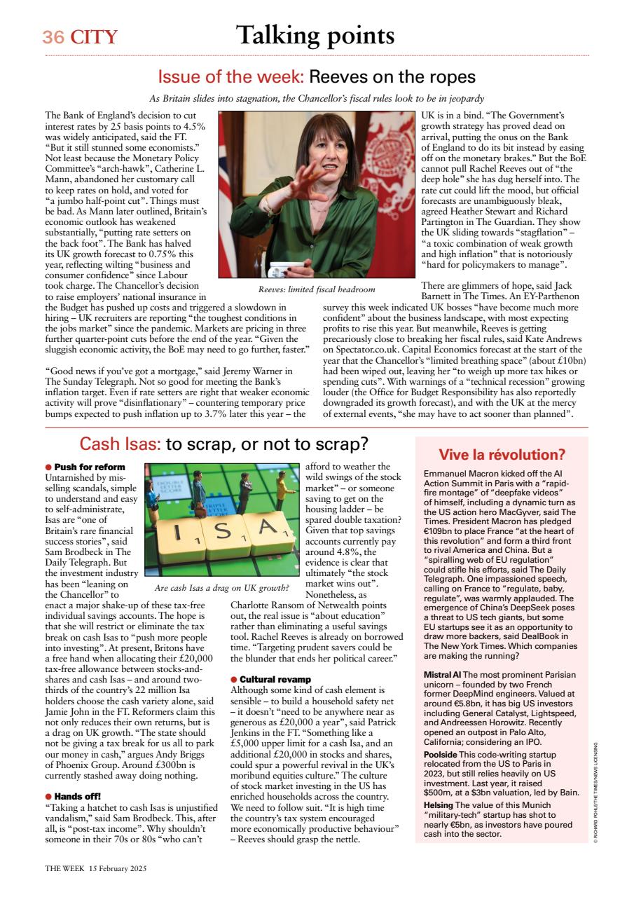 The Week Preview Pages