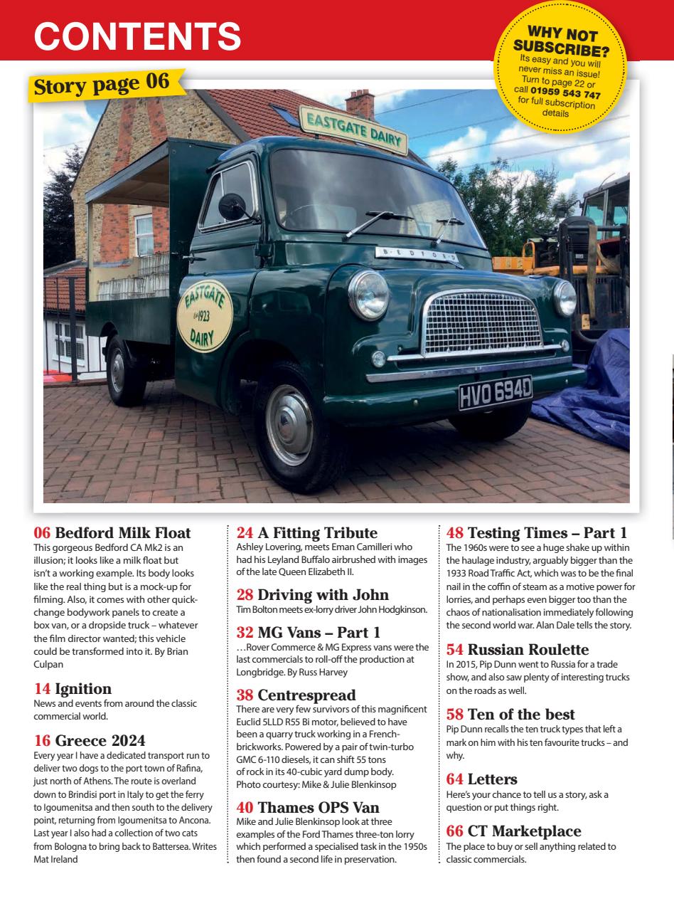 Classic Truck Preview Pages