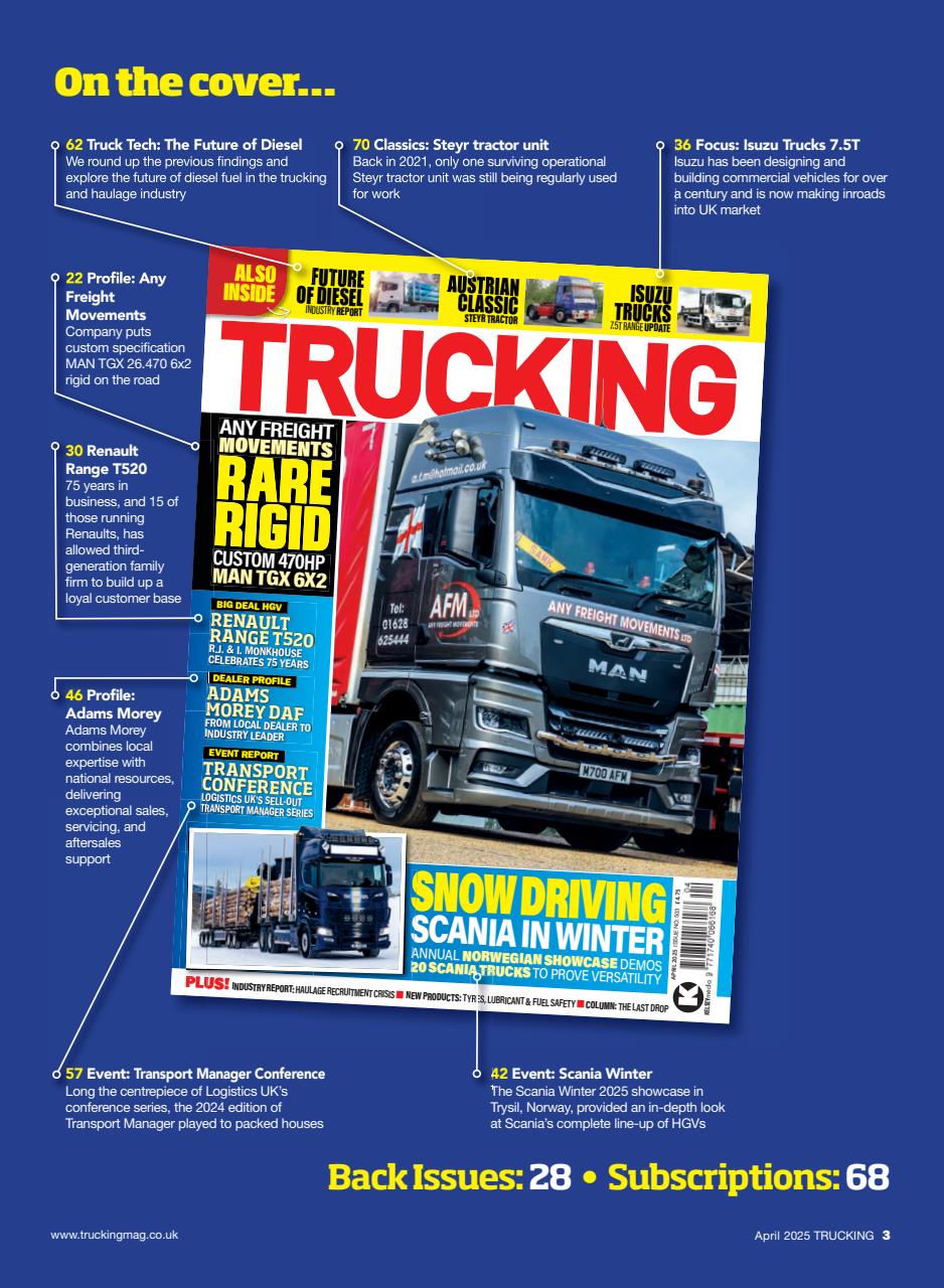 Trucking Magazine Preview Pages