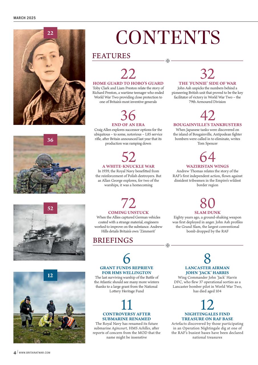 Britain at War Magazine Preview Pages