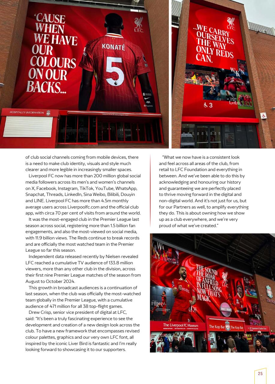 Liverpool FC Programmes Preview Pages