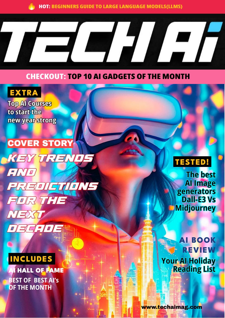 Tech AI Magazine Preview Pages