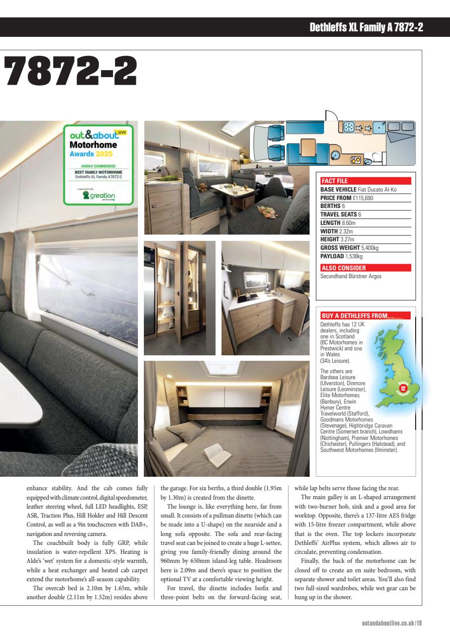 What Motorhome magazine Preview Pages