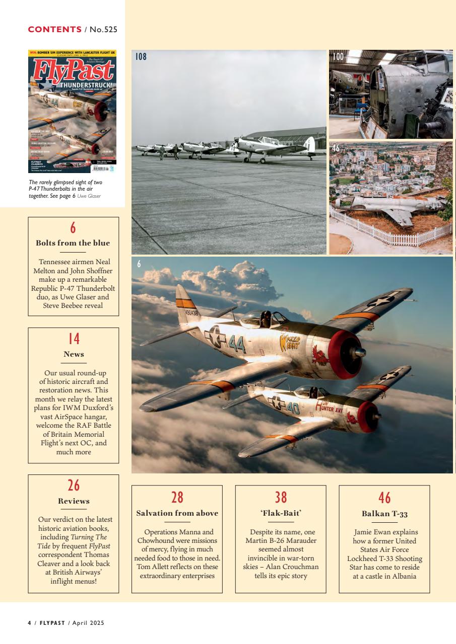 FlyPast Preview Pages
