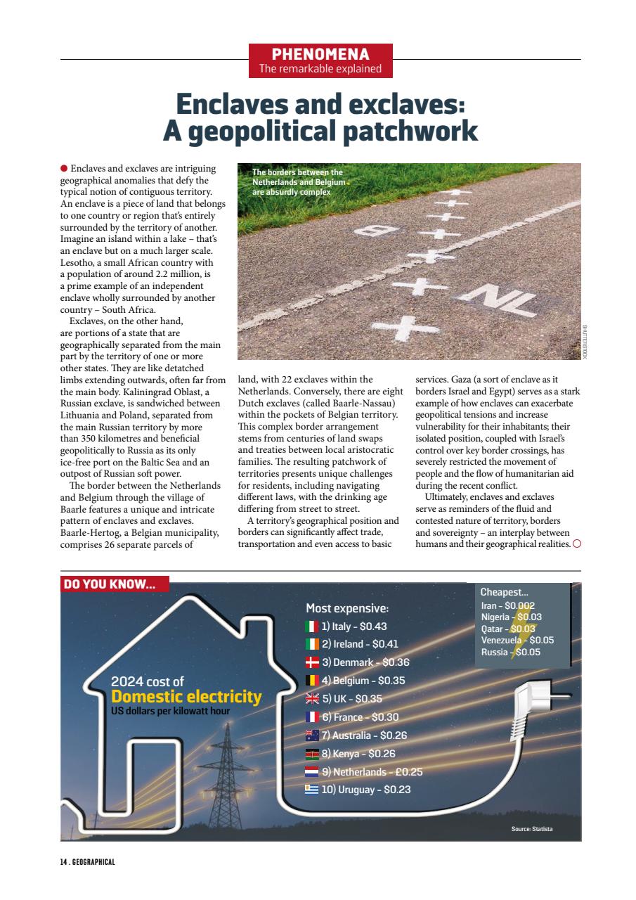 Geographical Preview Pages