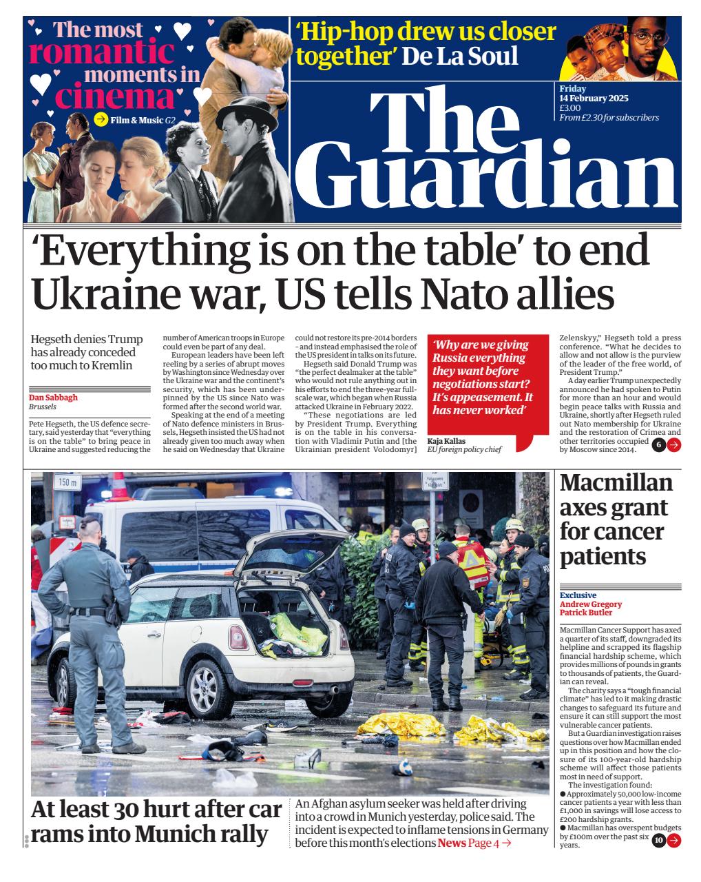 The Guardian Newspaper Preview Pages