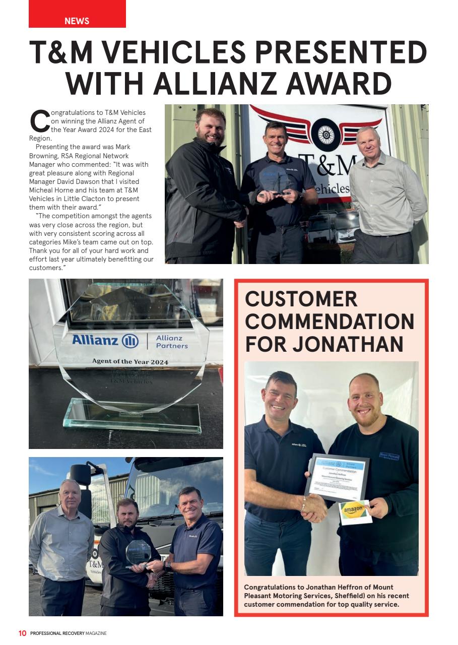 Professional Recovery Magazine Preview Pages