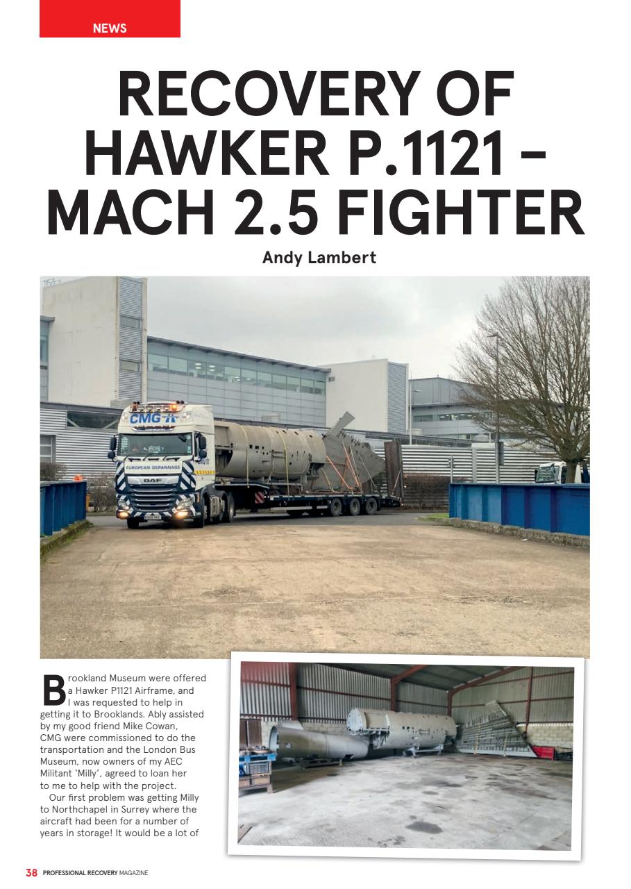 Professional Recovery Magazine Preview Pages