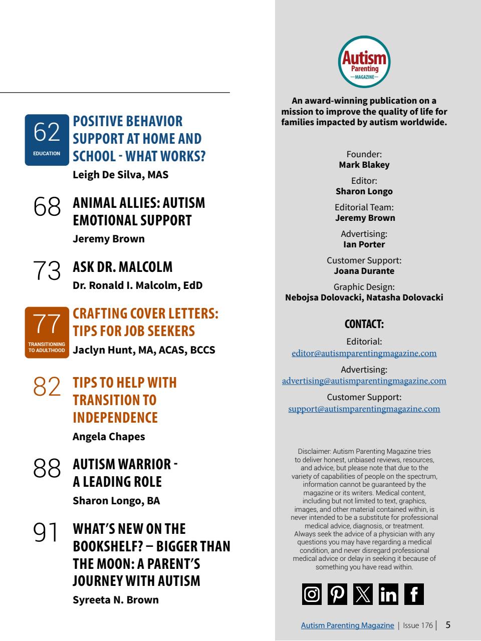 Autism Parenting Preview Pages