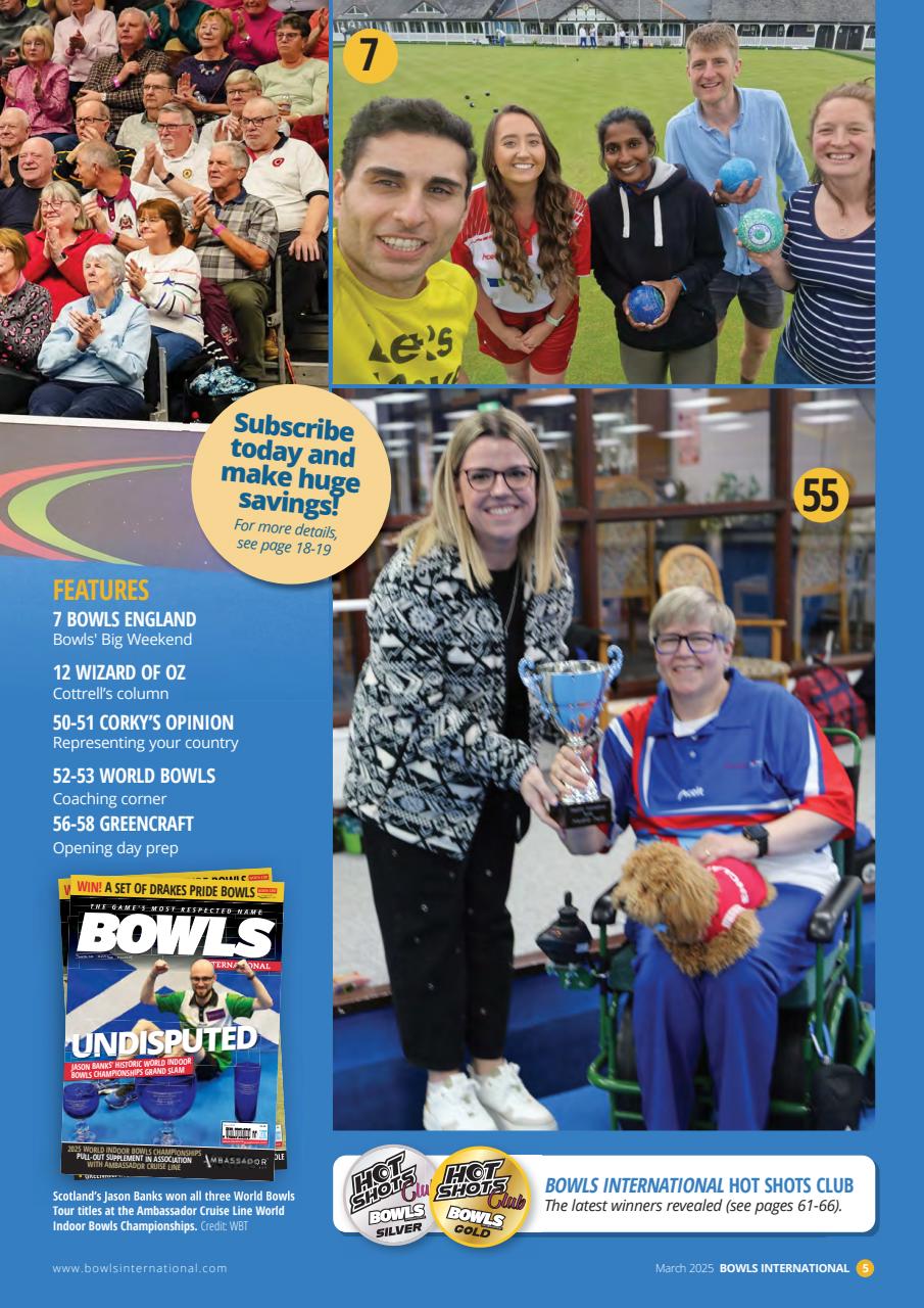 Bowls International Preview Pages