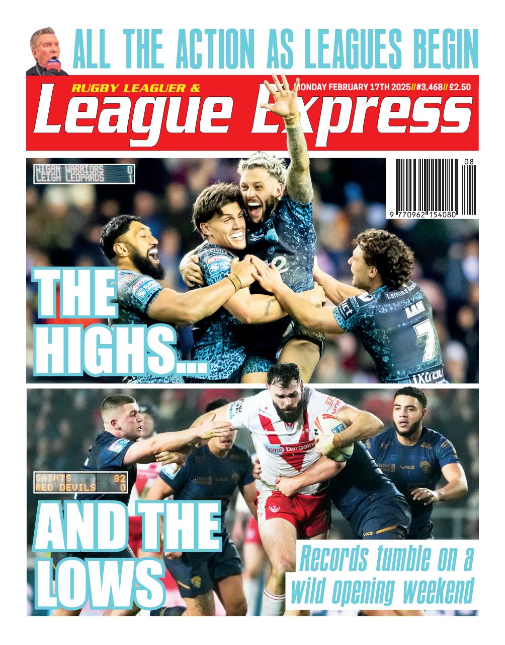 League Express Preview Pages