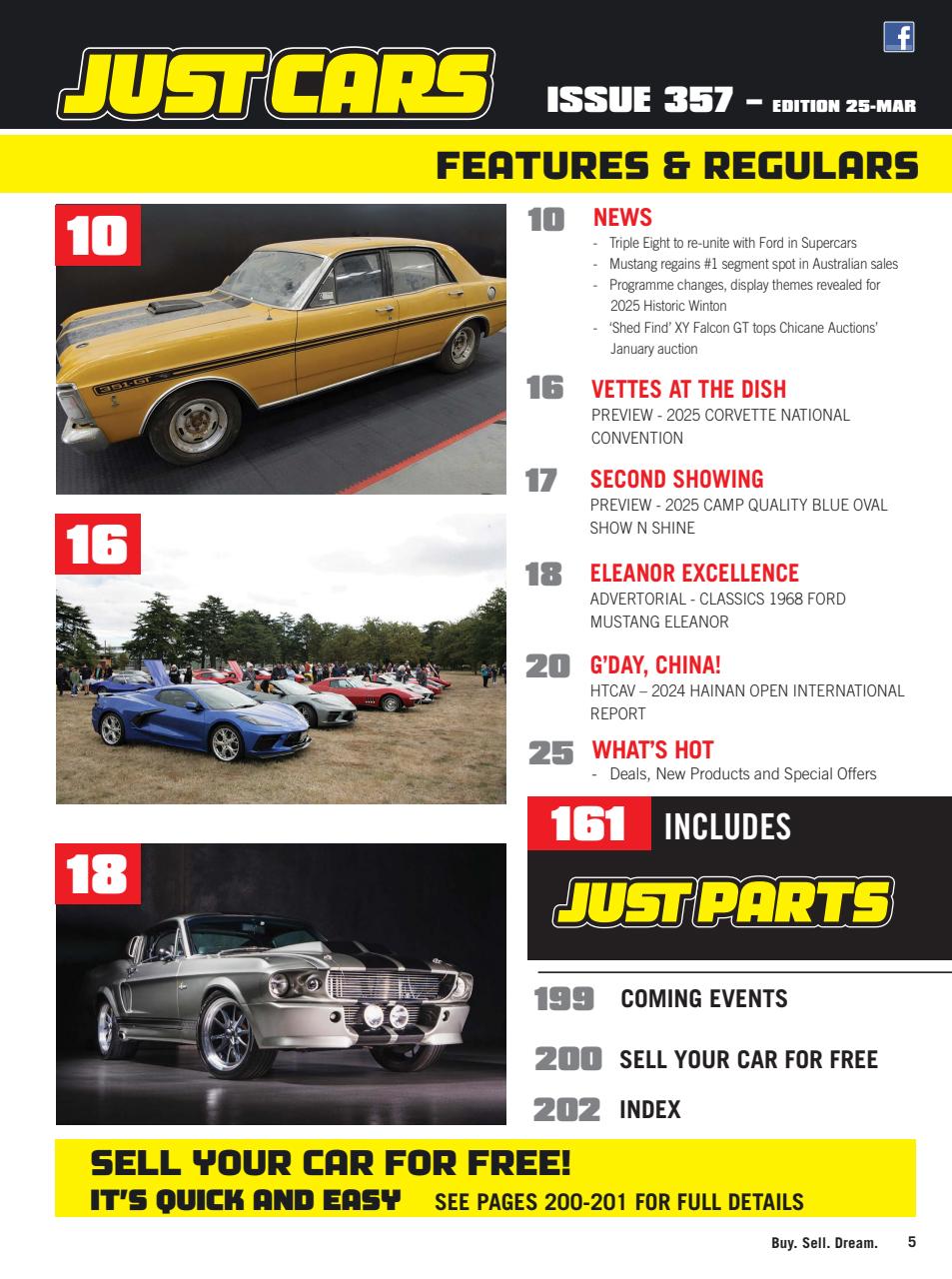 JUST CARS Preview Pages