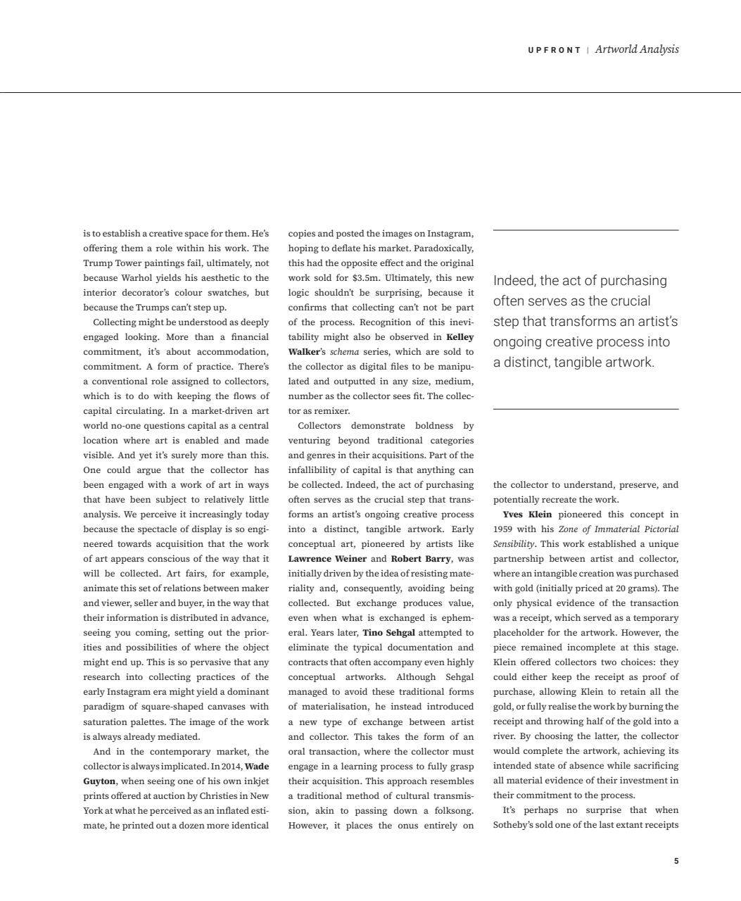 Art Collector Preview Pages